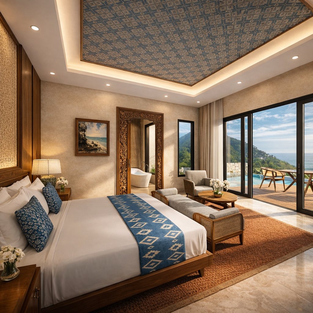 Villa living interior